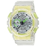 Armband: Kunststoff Casio G-Shock Classic Herrenuhr Weiß/Gelb GA-110LS-7AER