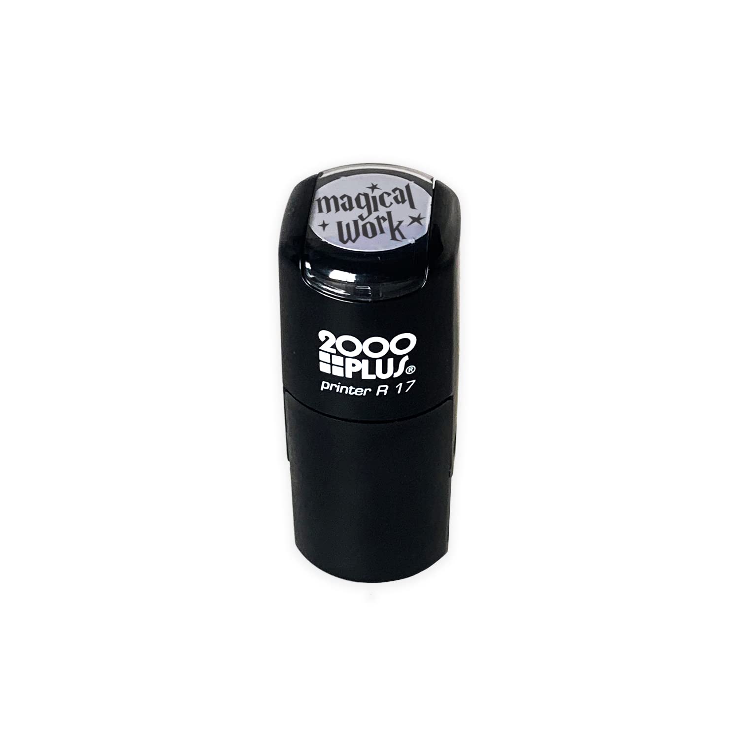 Magical Work! Stamp / 2000 Plus Self Inking Teacher Stamper/Black Imprint Planner & Classroom Worksheet Stamp / 9/16" Stamp Impression