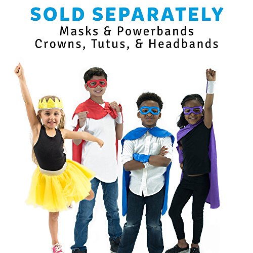 Everfan Navy Blue Polyester Satin Superhero Cape - Kids #TOP2