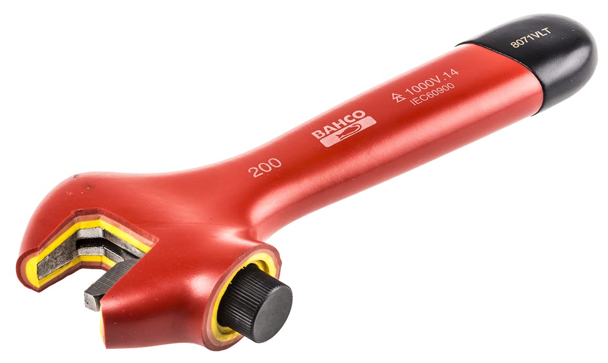 Amazon | BAHCO(バーコ) Adjustable Wrench Fully Insulated 1000V完全