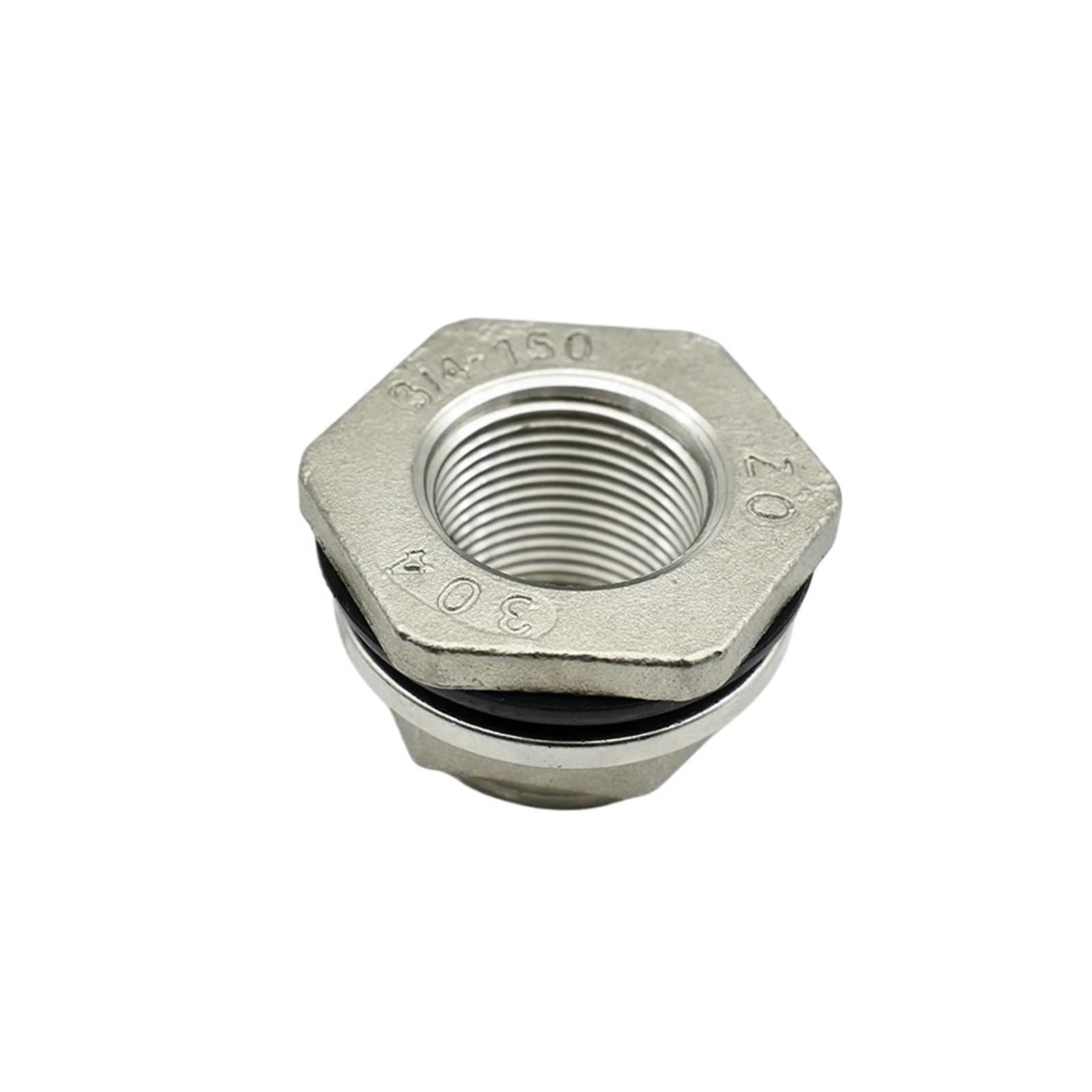 Adaptador De Conector Acero Inoxidable 304, Hilo Femenino BSP, 1 Ud | Opciones de rosca hembra BSP de varios tamaños(DN50)