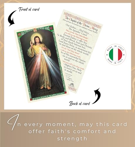 Estatua Divina Misericordia Jesús 5 Pulgadas miniatura 6