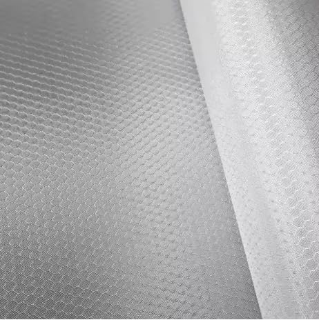 Tissu nid d'abeille football fibre de verre carbone blanc 240g 2m