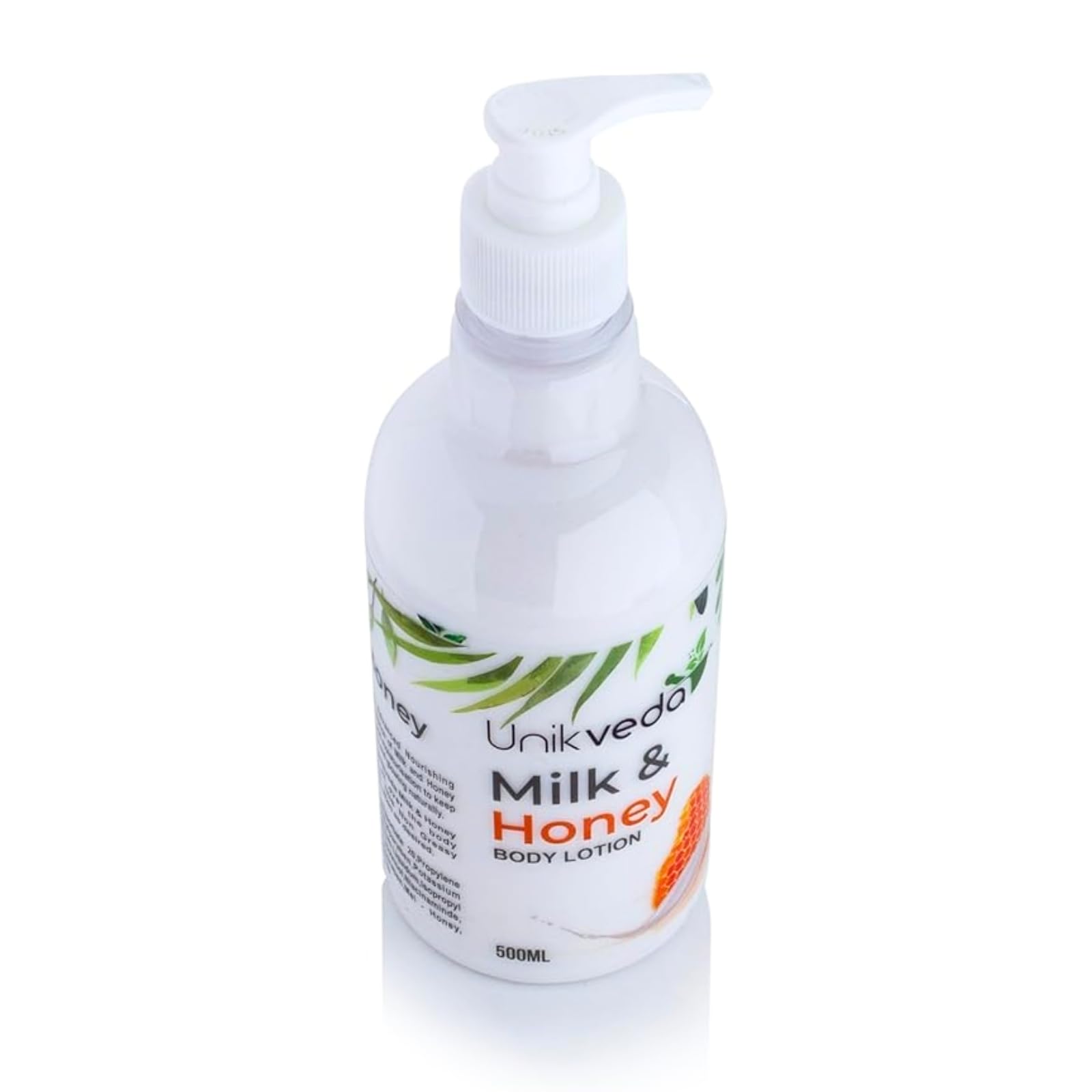 UNIKVEDA Milk and Honey Nourishing Body Lotion For Normal to Dry Skin, Soothing and Restoring for Men and Women 500ml 1