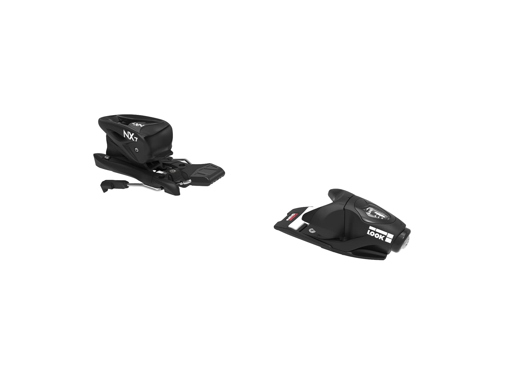 LOOKNX 7 GW Kids Ski Bindings Black 93mm