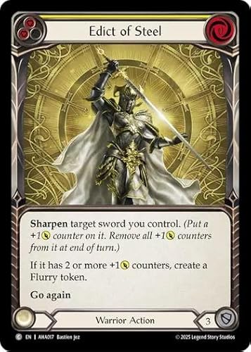 �p��� Japanese AHA017 FaB Flesh and Blood �t���b�V�����u���b�h �|�̉���/Edict of Steel (��) C