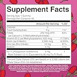 MaryRuth Organics Biotin Gummies | Sugar Free | Vegan | Non-GMO | 2,500 mcg Biotin Supplement | Hair Skin and Nails Vitamins | Hair Growth Vitamins | Hair Growth Supplement | 60 Count - Image 2