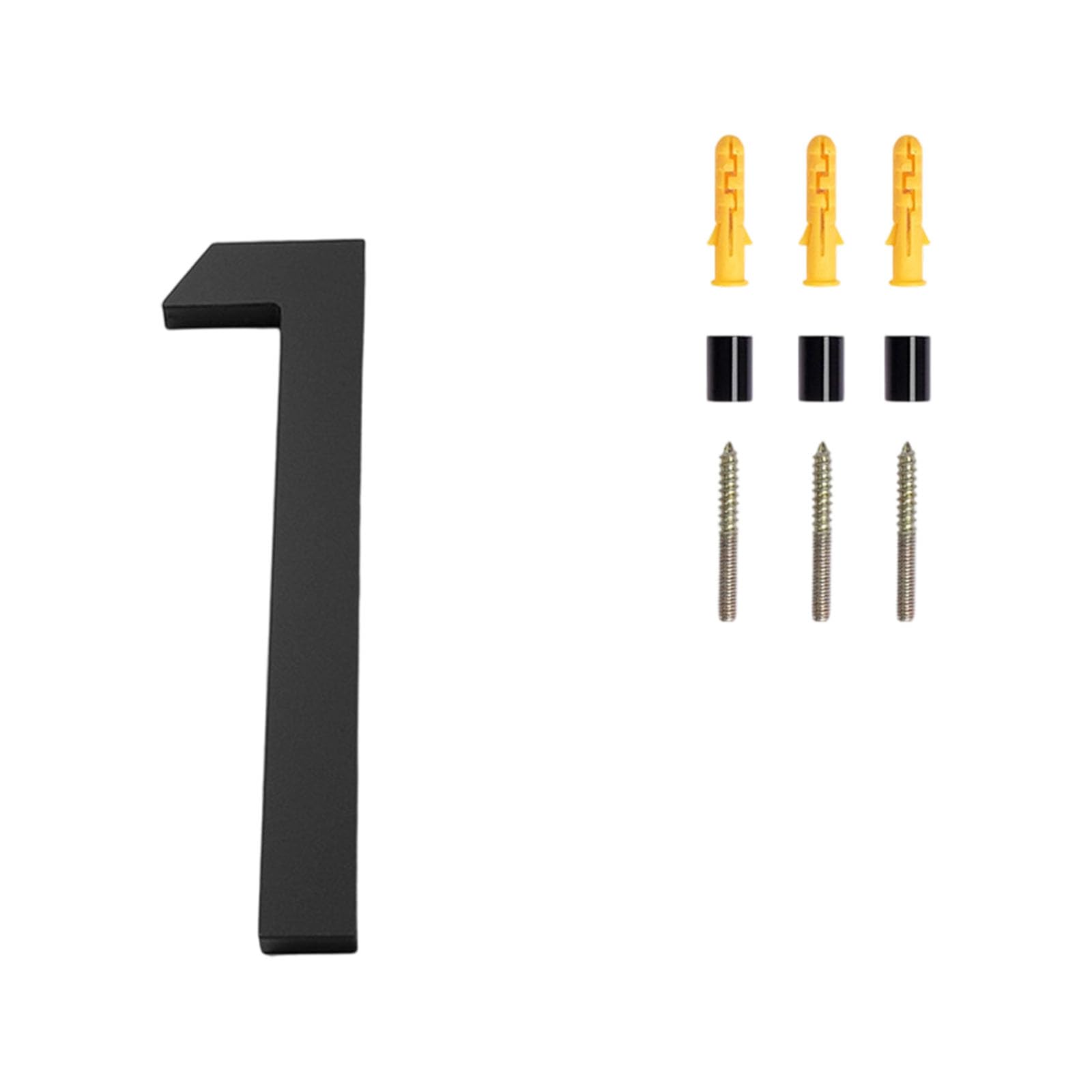 Modern Door Plate Numbers Address Sign Acrylic Floating House Numbers Plate Sign for Home Mailbox Hotel Address for Home Mailbox Hotel