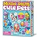 Produktbild 4M 403539 Mould and Paint Cute Pets, Mixed Colours
