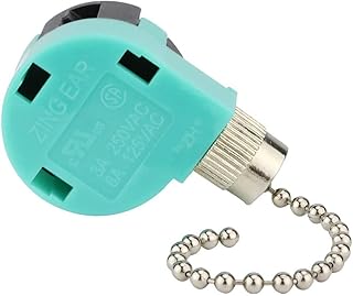 Anuncio Patrocinado - Interruptor de ventilador de techo de 3 velocidades y 4 hilos Zing Ear ZE-268S6, ventilador de techo...