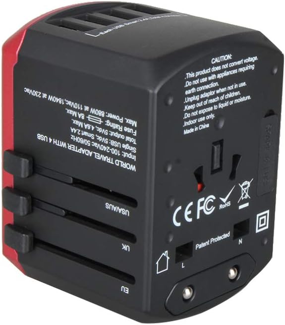 adattatore di alimentazione internazionale per laptop