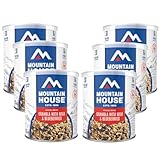 Mountain House Freeze-Dried Granola with Milk & Blueberries #10 Can – 120 Total Servings (6 Cans, 20 Servings Each) – Ready-to-Eat Breakfast, Snack & Dessert – High-Energy Emergency Survival Canned Food – Long-Term Storage for Camping, Hiking, Backpacking, Hunting & Disaster Preparedness – 30-Year Taste Guarantee – Made in USA