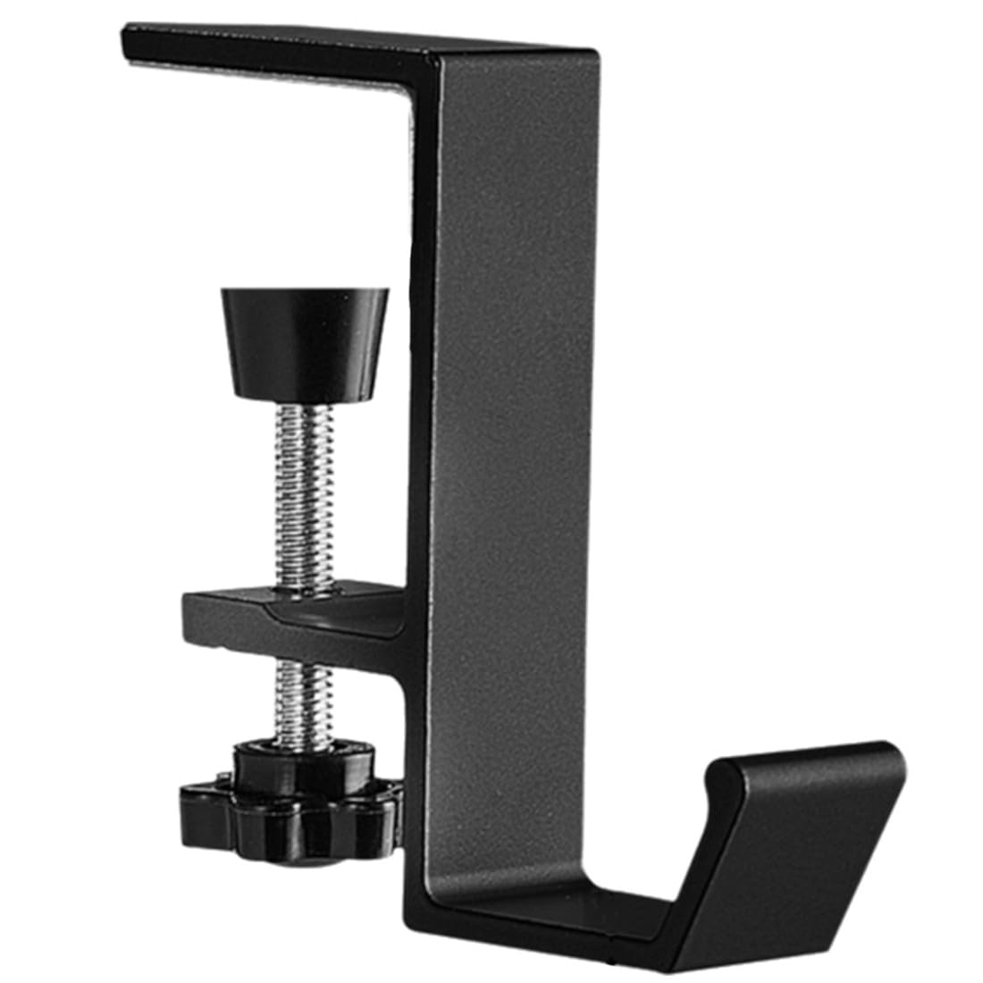 NJCXOLA Headphone Hanger Gancio Cuffie,Pieghevole Porta Cuffie Sotto Scrivania,Girevole Supporto Cuffie Porta Cuffie da Scrivania,Pieghevole Supporto Cuffie,Singolo strato