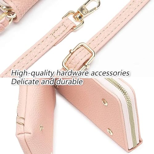 Forever Savour Women Sling Cross-Body Wallet with Mobile Cell Phone Holder, Crossbody Bags for Women Travel3