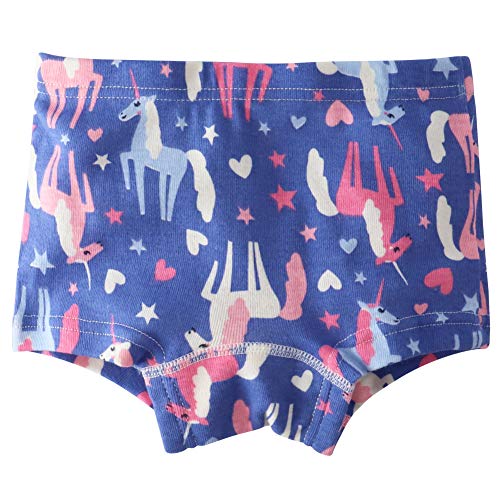 Image of Kids Series Baby Underwear Little Girls' Cotton Boyshort Panties (Pack of 6)