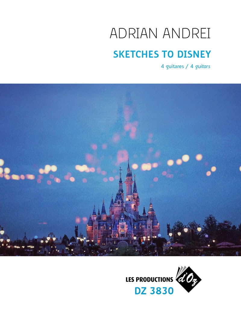 Sketches to Disney. Guitar Trio/Quartet. Book and Part(s)