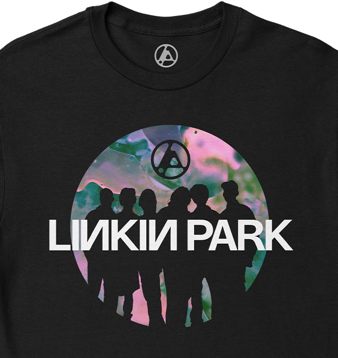Linkin Park Unisex-Adult Zero Official Merch Silhouettes Women's T-Shirt2