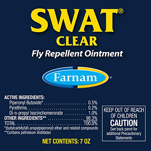 Farnam SWAT CLEAR Horse Fly Control for Horses, Ponies and Dogs, 7 ounce jar - Image 7