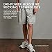 Russell Athletic Boy's 8-20 Youth Mesh Short, Gridiron Silver, Large