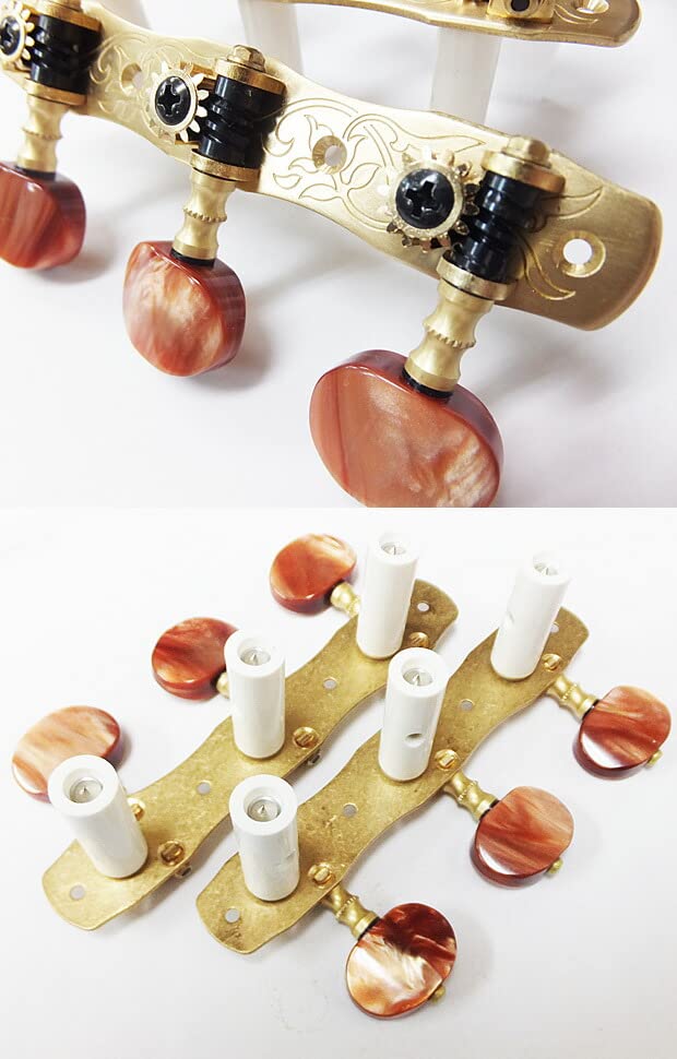Amazon | ゴトー クラシックギター ペグ GOTOH 35G1800 2R 茶