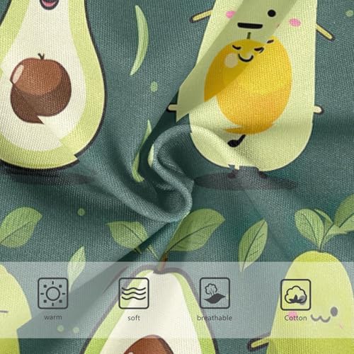 Cute Avocados Undies for Toddler Girls, Panties for Girls, 2T–8 Years3