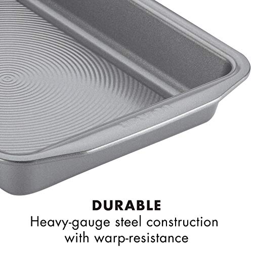Circulon Nonstick Bakeware, Nonstick Cookie Sheet / Baking Sheet - 10 Inch X 15 Inch, Gray #TOP5