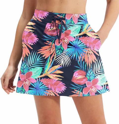 Jupe-short de bain légère femme séchage rapide Speedo actif