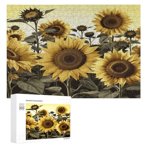 Rompecabezas de madera floral decorativo para relajarse en casa y adornar la pared