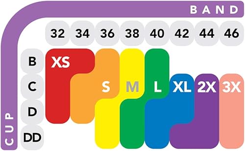 Miniatura 5 de Bali Comfort Revolution Easylite - Brasier sin aros para mujer, sin varillas, sin varillas