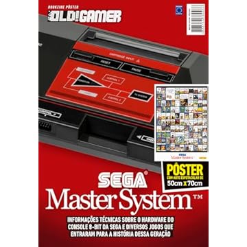 Capa do livro Superpôster OLD!Gamer - SEGA Master System