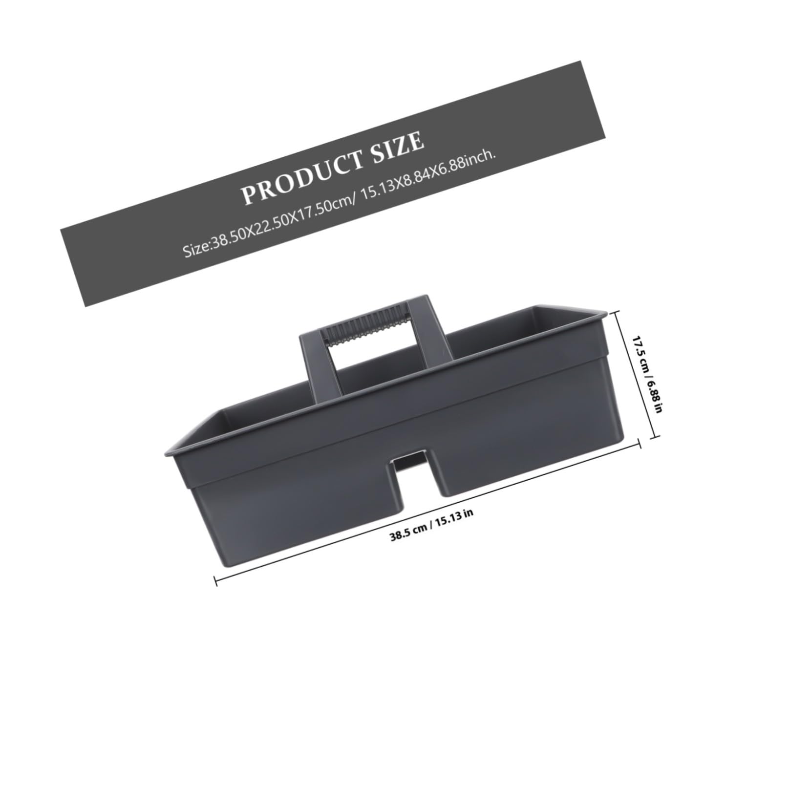 TOYANDONA Caja Organizadora de Plástico con Diseño Apilable y Asa Portátil Varios estilos para Transporte de Limpieza Varios estilos y Almacenamiento en Baño o Limpieza de Ventanas