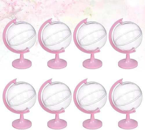 Miniatura 9 de 12 mini contenedores de caramelos de globo, cajas de plástico transparente para dulces, organizador de almacenamiento de dulces, estuche de dulces