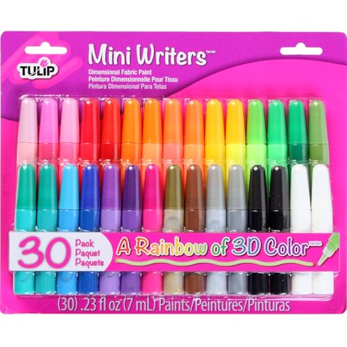 I Love To Create Tulip Dimensional Fabric Paint Mini Writers 30 Pack