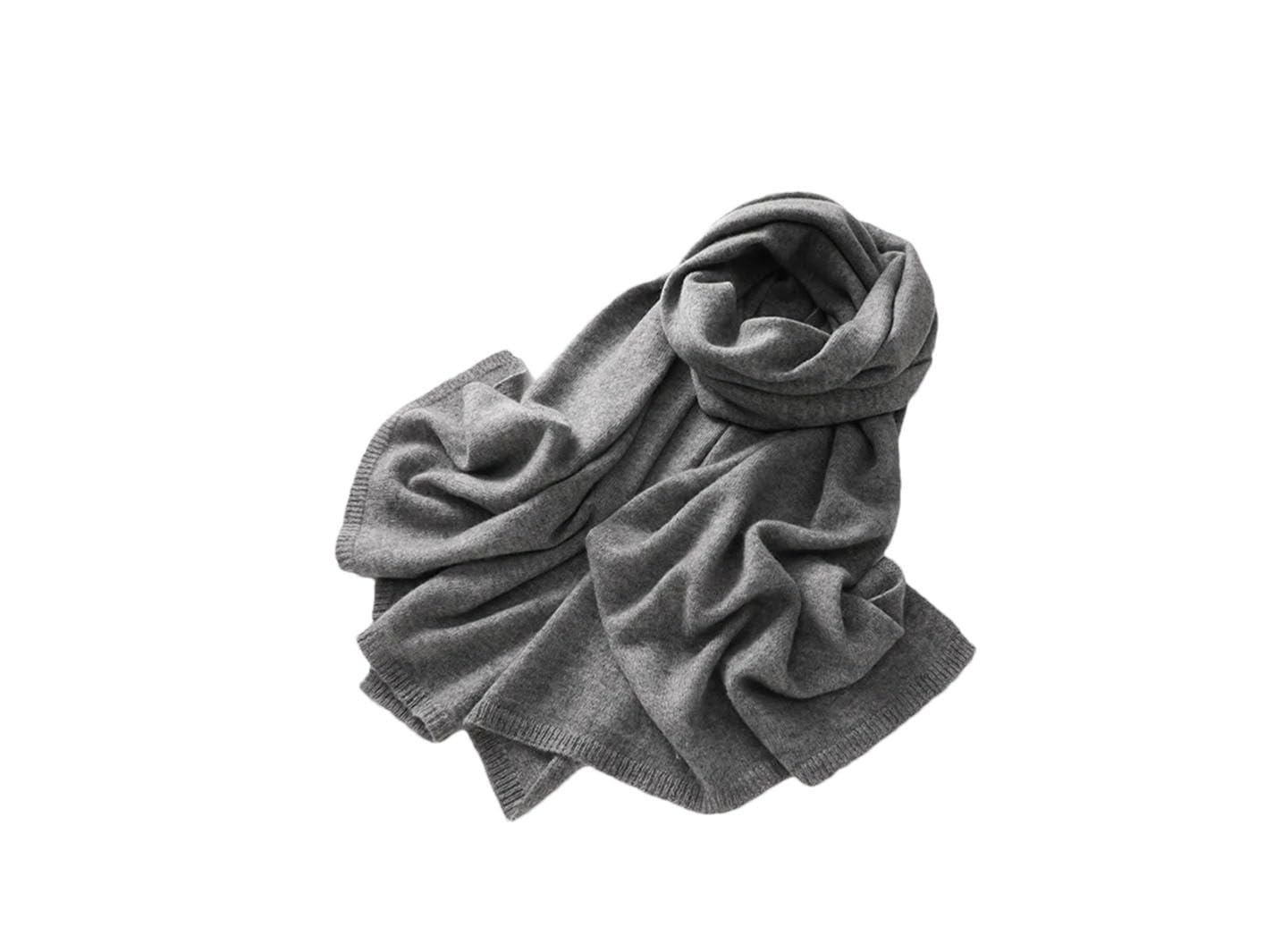 Écharpe tricotée unisexe douce de couleur unie pour hommes et femmes Écharpe tricotée solide pour l'hiver