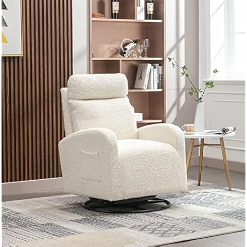 Kurhwyss Swivel Glider Chair for Nursery Cover