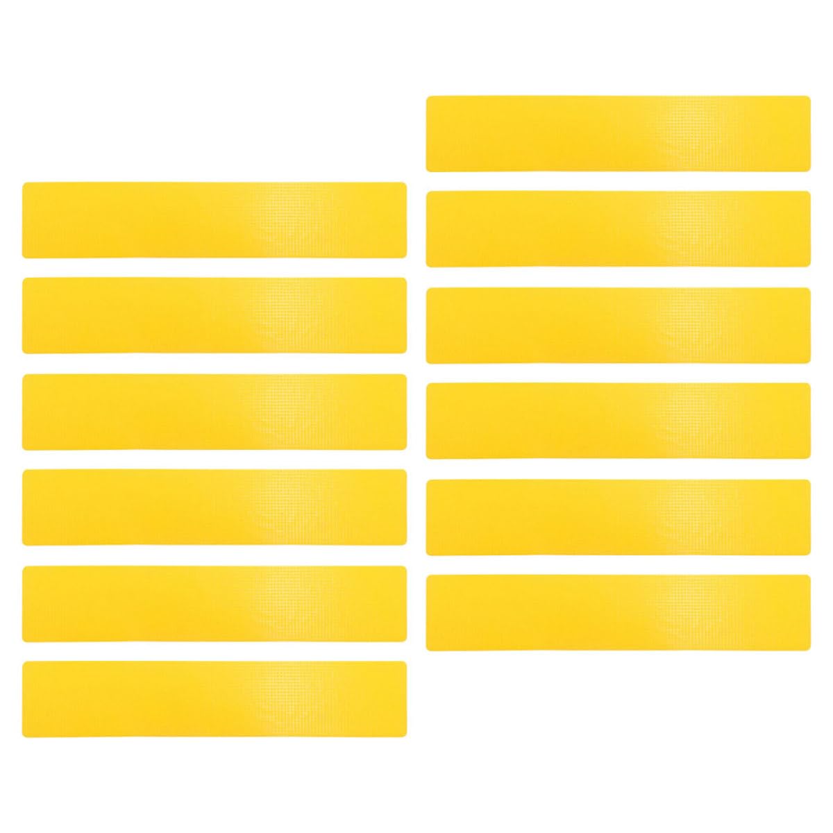 Marcatori Resistenti alle Intemperie Campo da Tennis e Basket per PVC Giallo 12 Pezzi Facili da Posizionare e Rimuovere Allenamenti di Agilità All'aperto