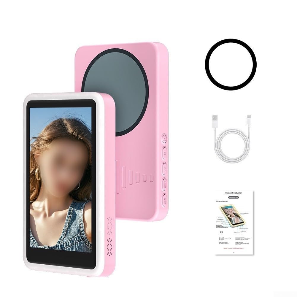Accesorio para selfies: accesorio magnético y compacto para teléfono móvil