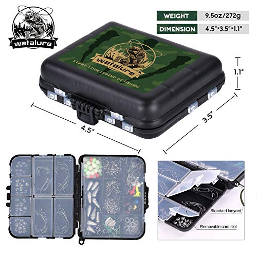 image for watalure 246/329pcs Fishing Accessories Equipment Kit Including Sinker
