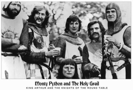 Amazon.com: Monty Python Knights of the Round Table Poster : Home & Kitchen