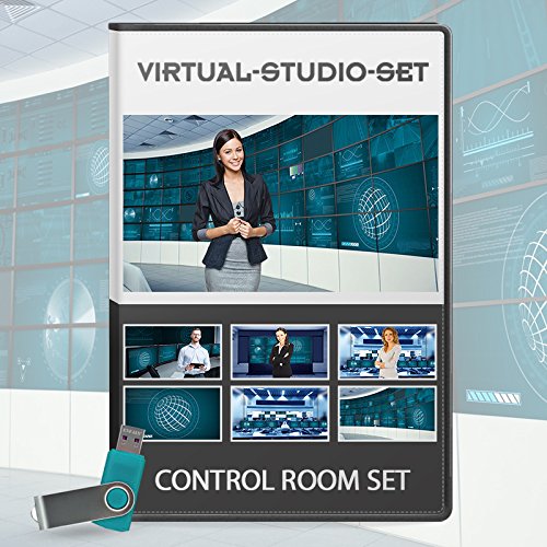 HD Control Room - News Production Background Kit
