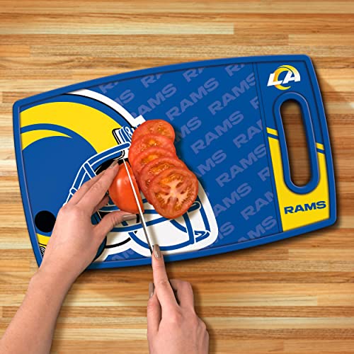 Image of YouTheFan NFL Los Angeles Rams Logo Series Cutting Board