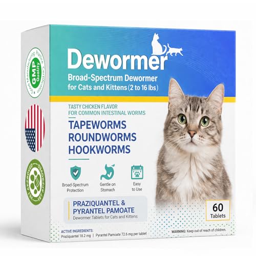 Broad-Spectrum Dewormer with Praziquantel Pyrantel