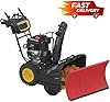 Throwerblade Snowplow Kit with (Blade, and Hardware Included) – Heavy-Duty Snow Plow Blade - Quick & Efficient Snow Removal - Snow Plow Attachment for Snowblowers- 22 to 32-inch 2-Stage and 3 Stage