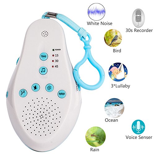 Three sheep Recordable White Noise Sleep Baby Sound Machine W/ 4 Soothing Sounds