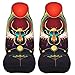 230 Egipski skarab skrzydło poduszki samochodowe ochraniacz zmywalne poduszki na siedzenia samochodowe wodoodporne drukowane pokrowce na siedzenia samochodowe do furgonetki, auto 2 szt., 52 x 138 cm