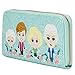 Loungefly Golden Girls Chibi Floral Sophia Blanche Rose Dorothy Faux Leather Wallet