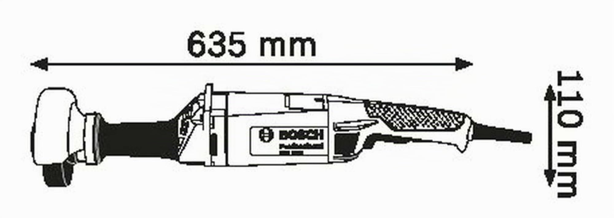 Bosch PRO Geradschleifer GGS 8 SH
