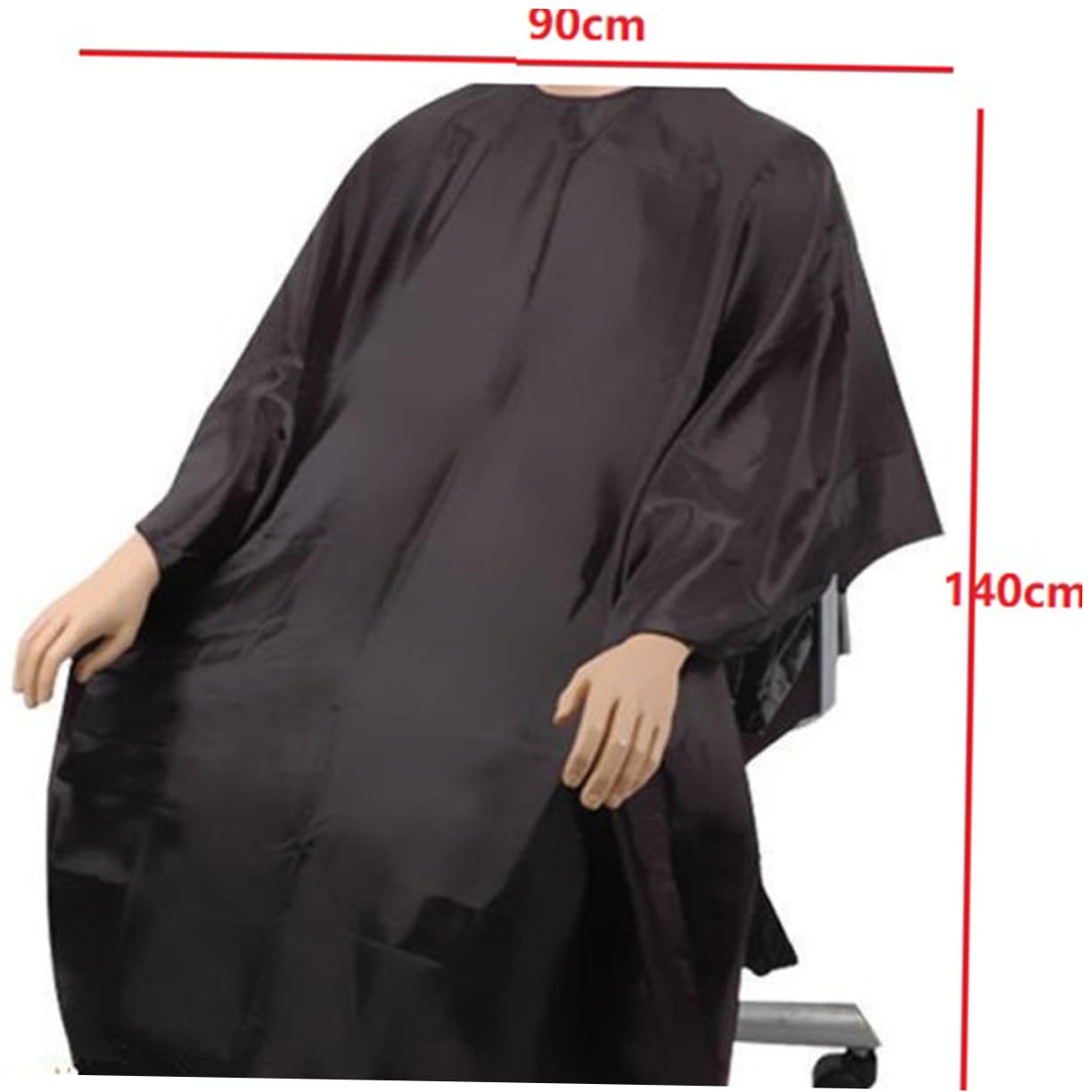 FRCOLOR 1 Set Hair Cutting Supplies Flat Scissors Teeth Scissors Black Haircut Supplies Barbershop Accessories