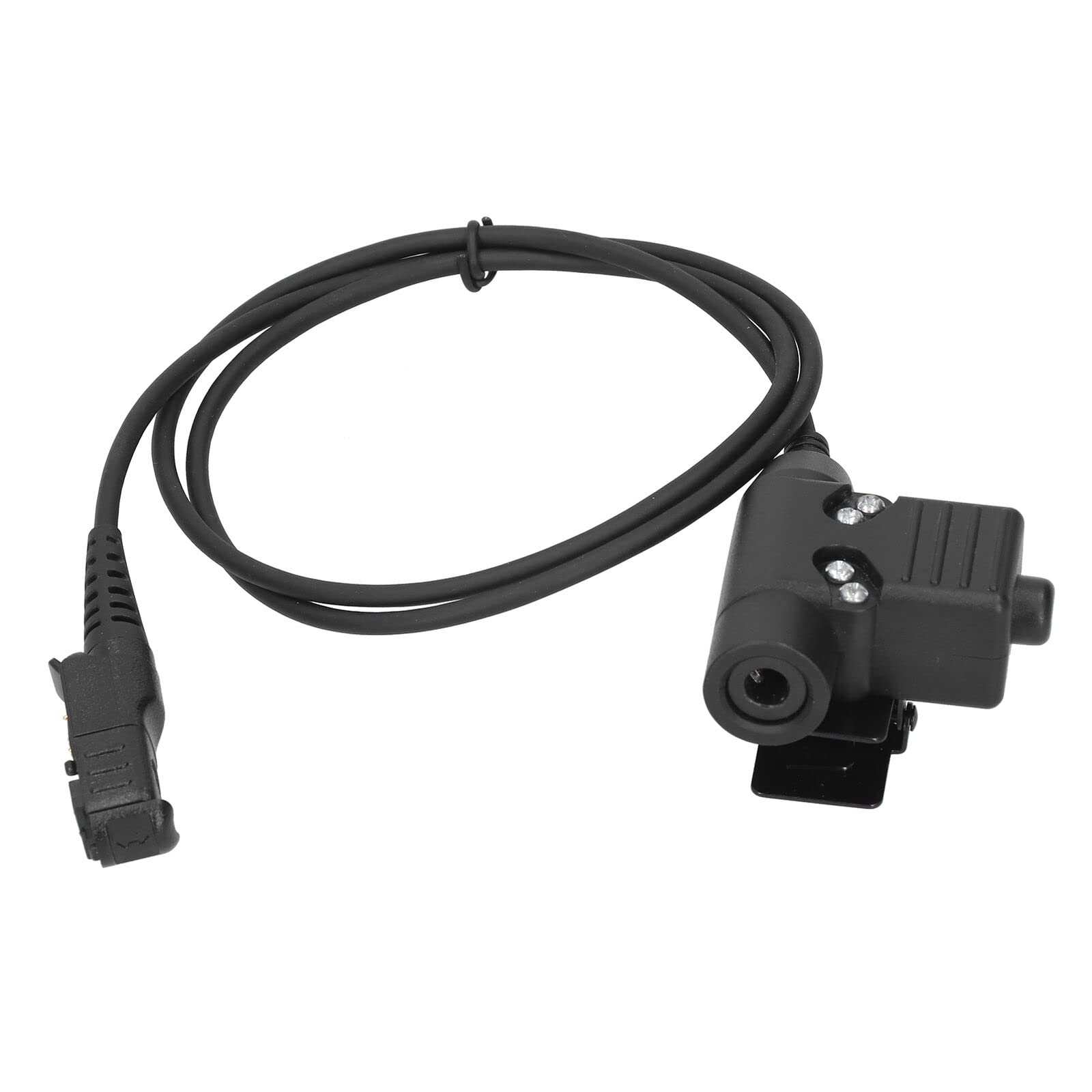 80CM Airsoft Tactical Radio Headset U94 PTT Headset Adapter Connecter Cable for Motorola P6600 6620 Accessory-image-9