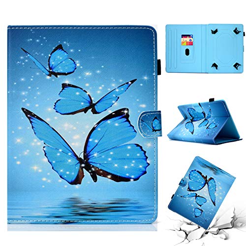 HereMore Funda Tablet de 7', Slim Case Carcasa Protectora para Huawei MediaPad T3 7, Galaxy Tab A6...